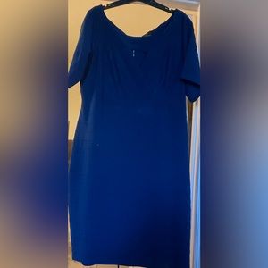 Adrianna Papell dress. Size 16W. NWT. Royal blue
